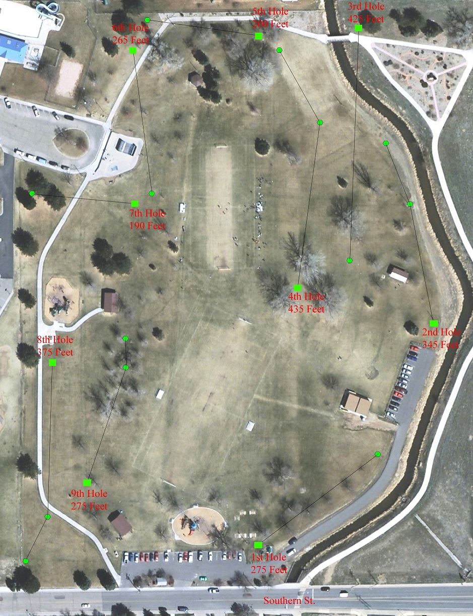 Benedict Disc Golf Course