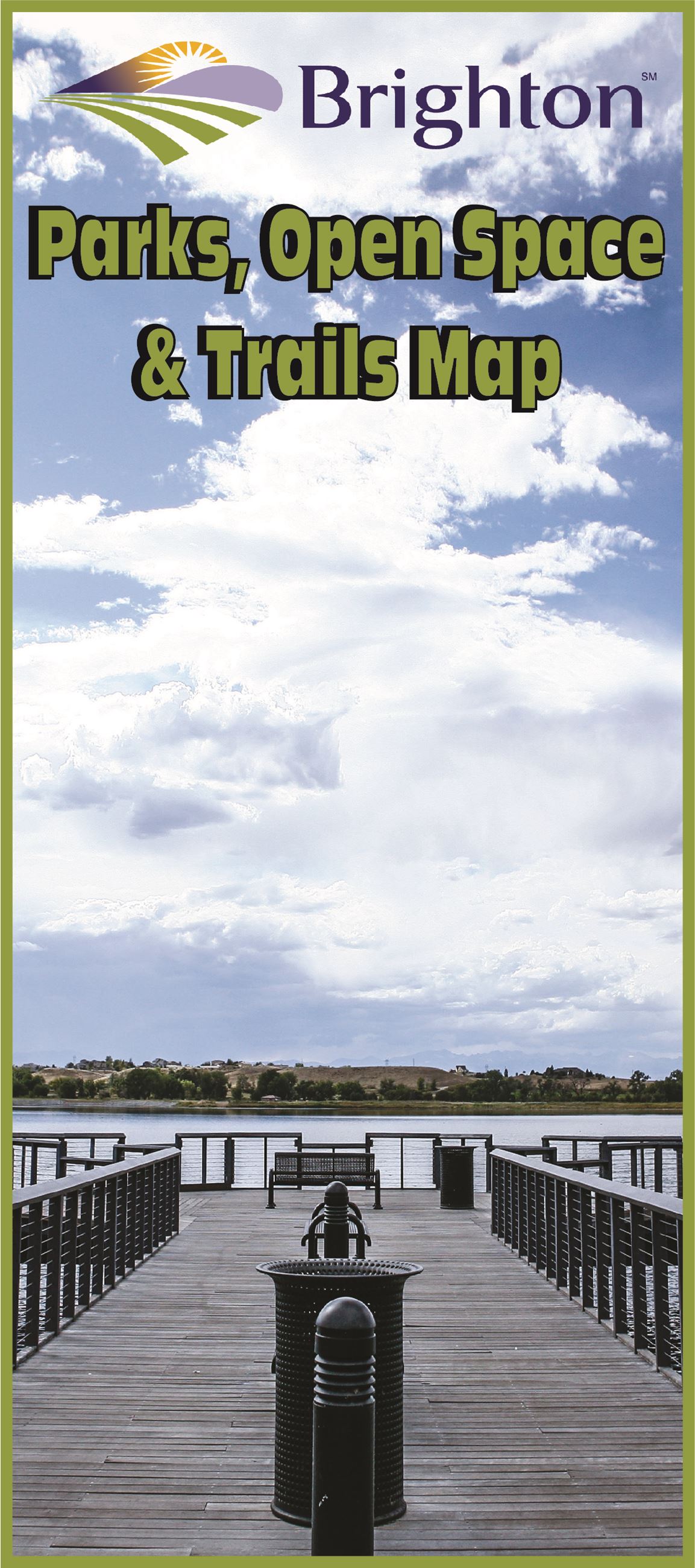 Parks, Trails and Open Space map front cover 2018