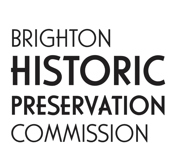 Brighton Historic Preservation Commission logo text